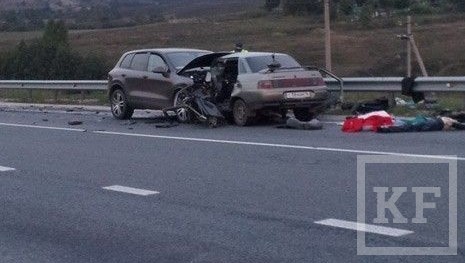 В результате аварии случившейся вчера на трассе Нижнекамск-Чистополь около 17:00 погибло три человека