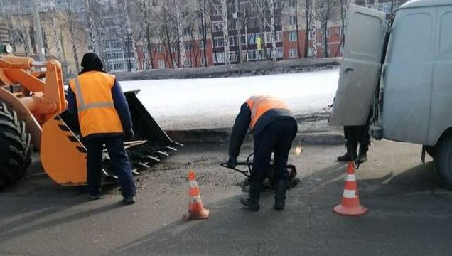 Горожан просят сообщать в МУП &laquo;КПБ&raquo; об опасных участках на магистральных дорогах.