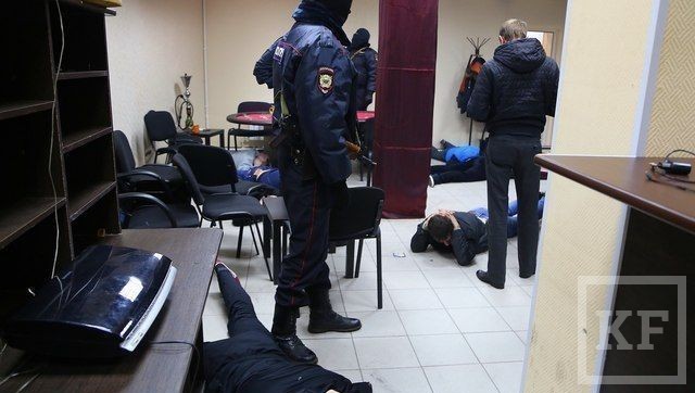 Нижнекамские полицейские накануне закрыли покерный клуб