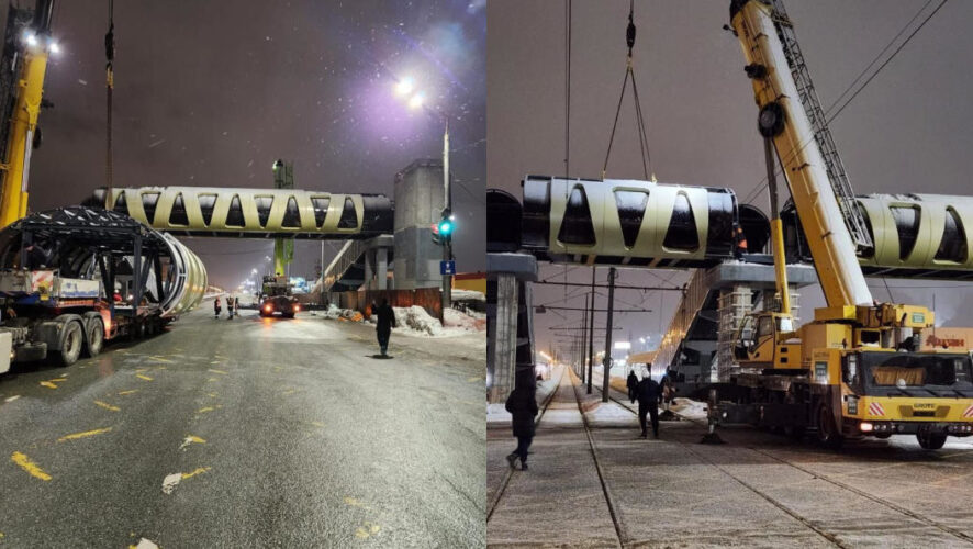 Работы на участке продолжаются.