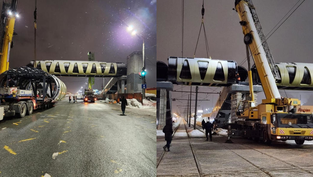 Работы на участке продолжаются.