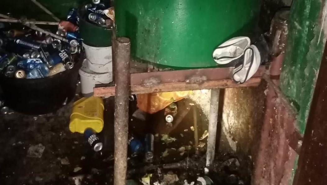 Причиной возгорания стал