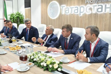 На встрече обсудили возможности развития решений ООО «Компания ВК» на территории республики.