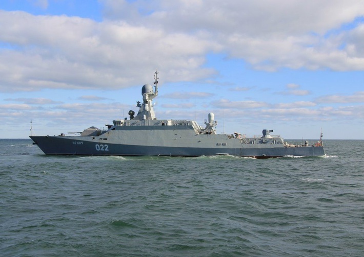 Новейший ракетный корабль «Зеленый Дол» прибыл в расположение Черноморского флота