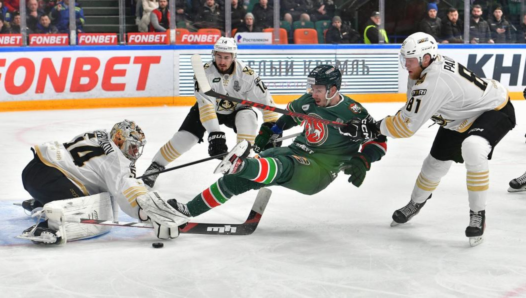 Казанцы начали вторую серию Кубка Гагарина с тяжелой победы дома