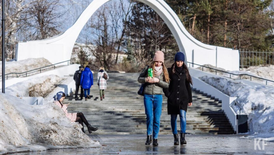 Предыдущий абсолютный максимум температуры в столице Татарстана составлял +10