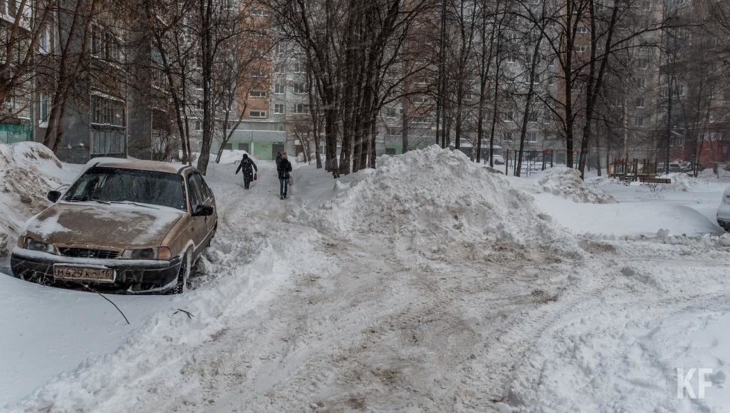 На выходных татарстанцев ждет гололедица и ледяной дождь.