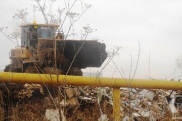 Незаконную свалку строительных отходов обнаружили экологи на территории Альметьевска