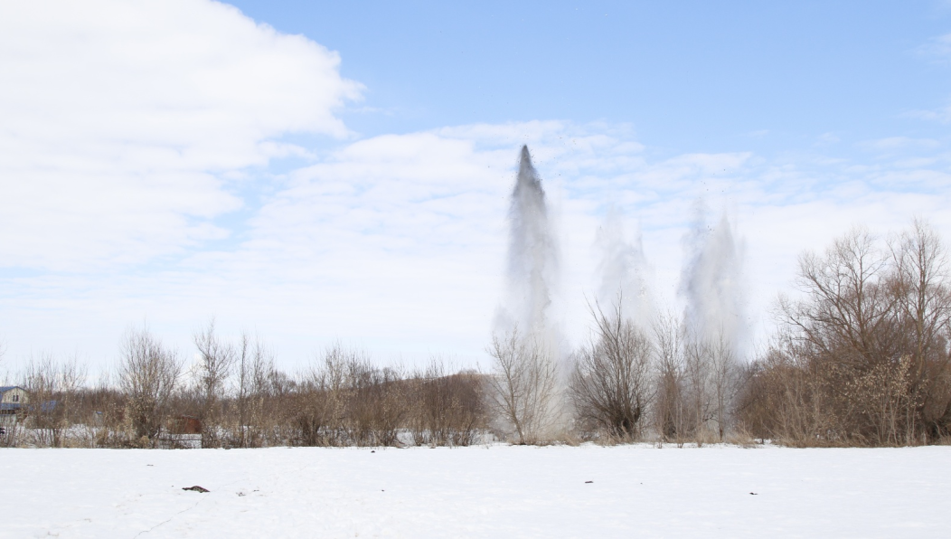Работы завершились на реке Берля у села Бурундуки Кайбицкого района.