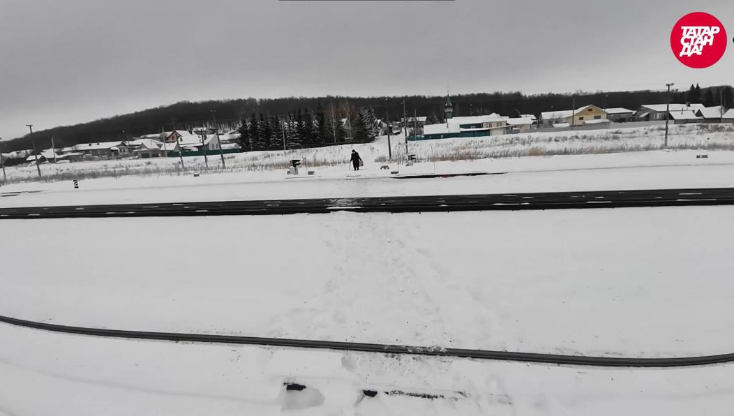 Жителям села Калейкино приходилось переходить через ж/д пути на свой страх и риск