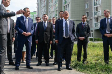 Президент Татарстана обсудил с Виталием Мутко в Казани насущные жилищные вопросы.