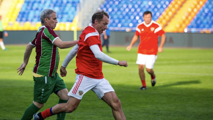 В Казани прошёл звёздный турнир ветеранов памяти Виктора Колотова.