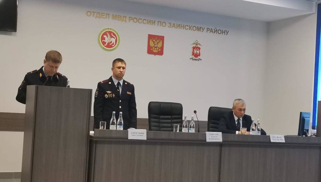 ОМВД России по Заинскому району теперь возглавляет подполковник полиции Марат Давлетшин.