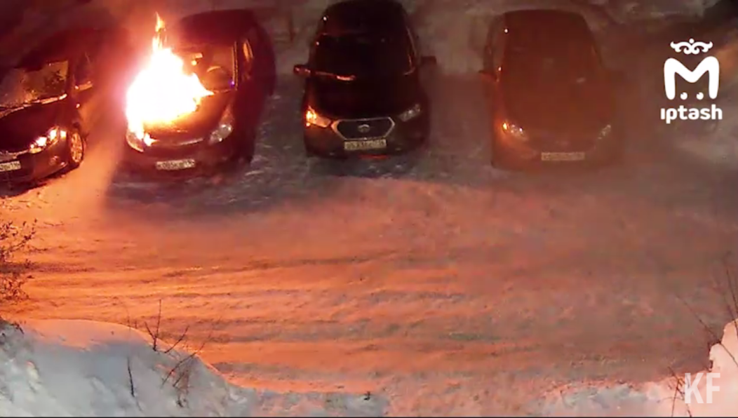 Инцидент произошел в одном из дворов на улице Братьев Касимовых.