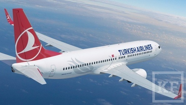 Из-за плохой погоды самолет авиакомпании Turkish Airlines