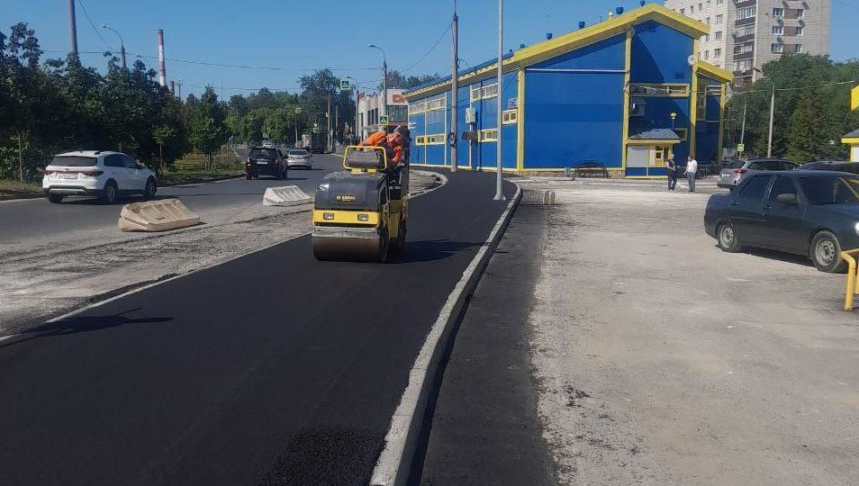 На участке появятся остановочные павильоны и карманы