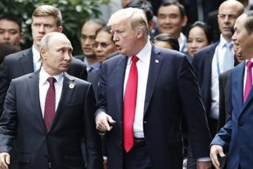 Президенты РФ и США Владимир Путин и Дональд Трамп сделали совместное заявление по конфликту в Сирии после встречи