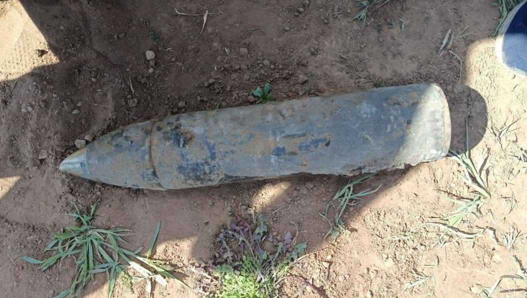 Боеприпас пролежал в земле более 100 лет.