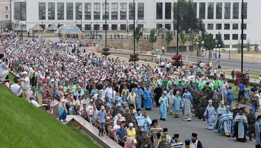 Молитвенное шествие пройдет до 4 ноября и затронет 27 городов России.