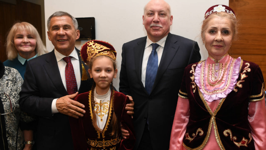 Президент Татарстана находится с рабочим визитом в Минске.