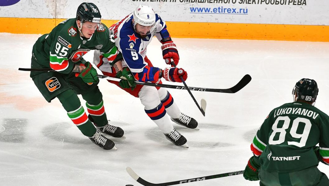 Казанцы уступили со счётом 3:2.