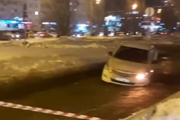 ДТП произошло  на улице Абсалямова.