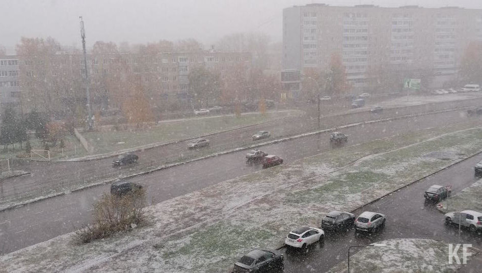 В отдельных районах слабая метель и гололед.
