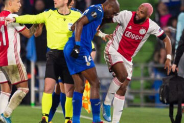 Инцидент произошел по ходу матча Лиги Европы «Хетафе» - «Аякс».