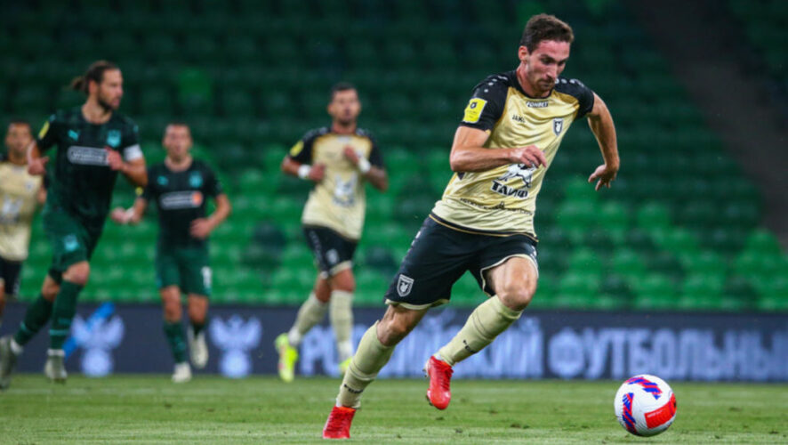 Единственный гол казанцев забил Солтмурад Бакаев.