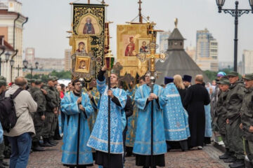 Православные пройдут от Благовещенского собора до Крестовоздвиженской церкви.