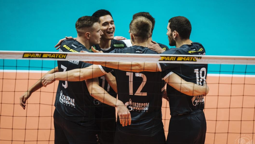 Казанцы выиграли матч со счётом 1:3 по сетам.
