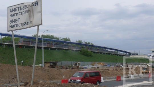Построенная к Универсиаде дорожная развязка на Аметьевской магистрали признана участком концентрации ДТП