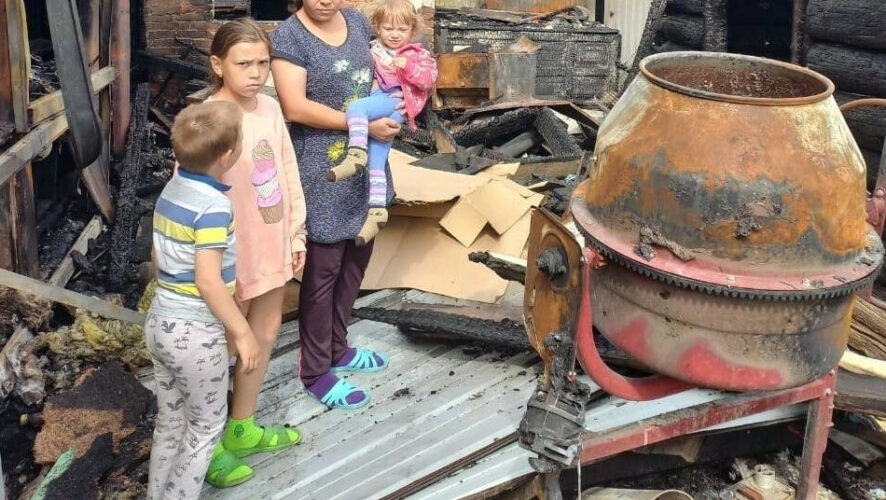 Без крова остались семь человек