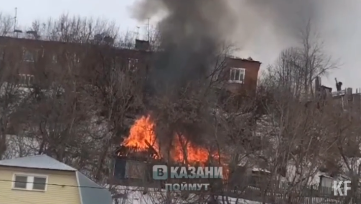 Возгорание произошло в районе улиц Подометьевская и Косогорная рядом с проспектом Универсиады.