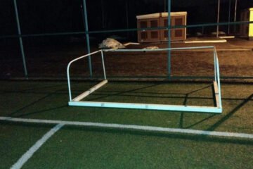 В Лаишево во время тренировки на 13-летнего мальчика упали футбольные ворота.