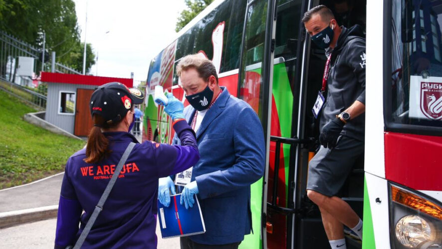 Главный тренер «Рубина» был сосредоточен на матче.