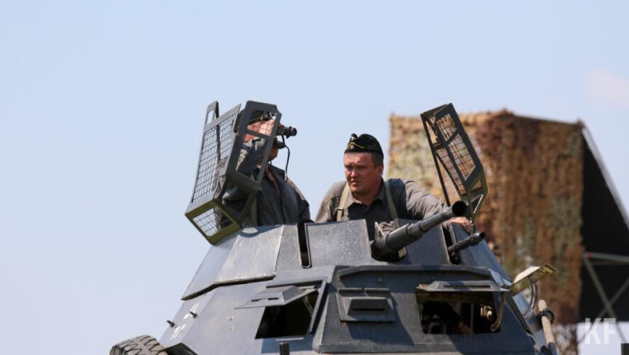 Они будут проходить на полигоне Казанского танкового училища.