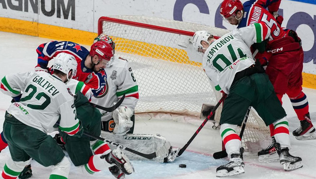 Казанцы уступили ЦСКА со счётом 2:3.