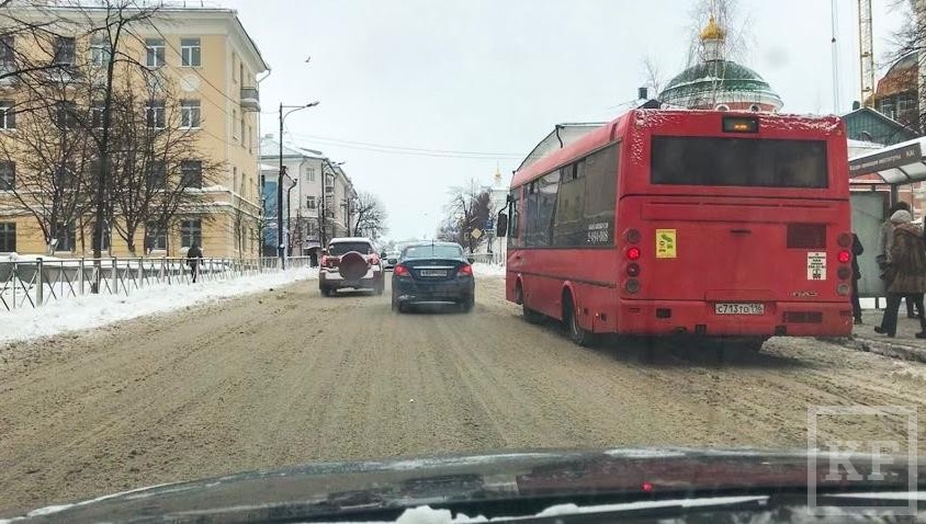 Водитель автобуса №18 в Казани не открыл двери ребенку и провез его две лишние остановки