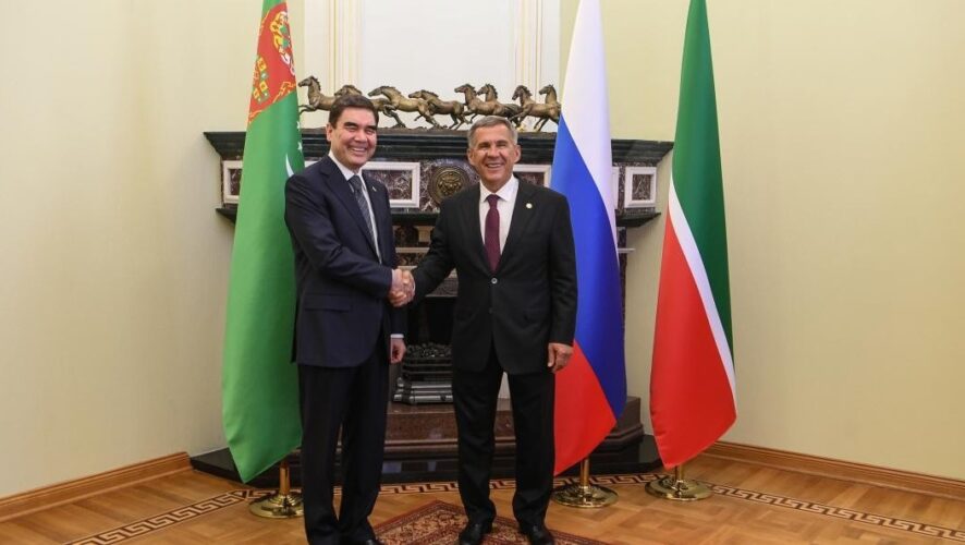 Лидеры Татарстана и Туркменистана в Казани обсудили вопросы сотрудничества.