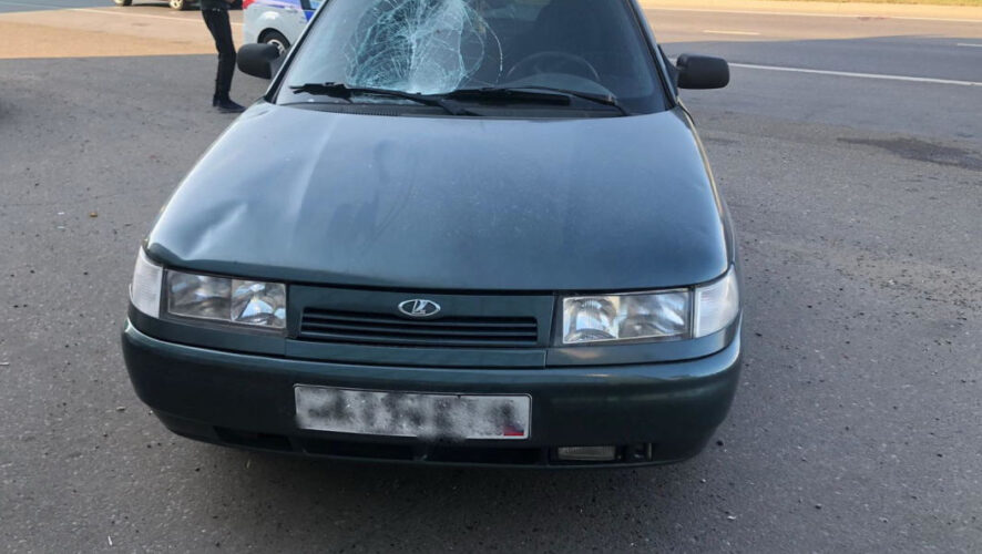 Пешеход пересекал дорогу там