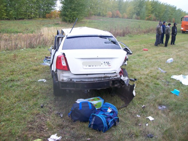 ДТП у Сорочьих Гор в Татарстане: двое погибли, четверо пострадали