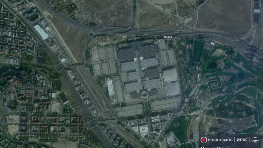 На кадрах видны&nbsp;Белый дом и Пентагон в Вашингтоне