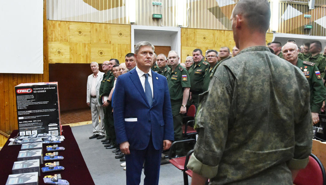 Первый заместитель премьер-министра Татарстана пожелал бойцам вернуться без потерь