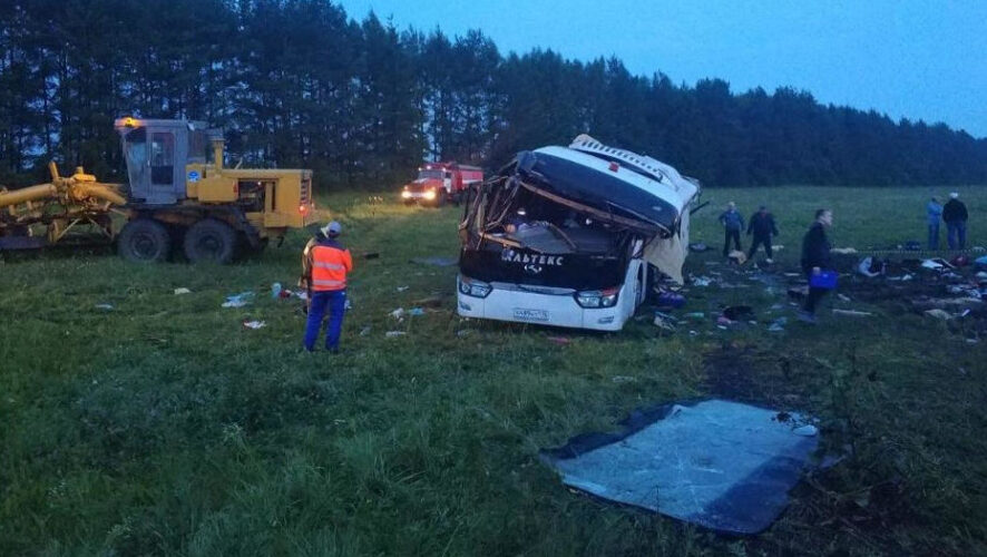 В жутком ДТП с автобусом погибли шесть человек.