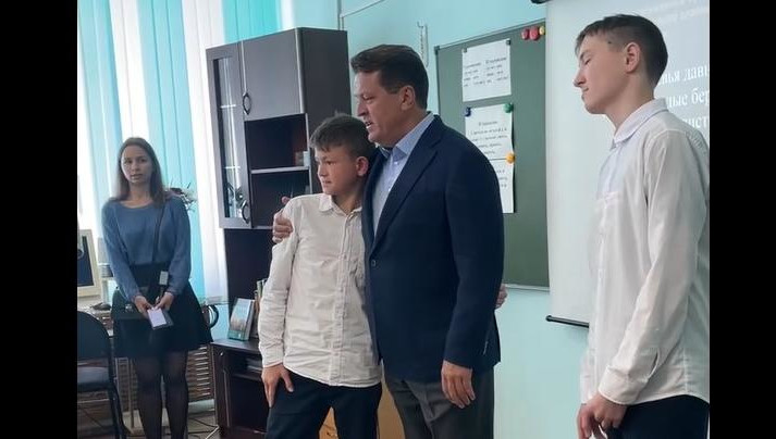 Отец подростка проходит службу в зоне спецоперации.