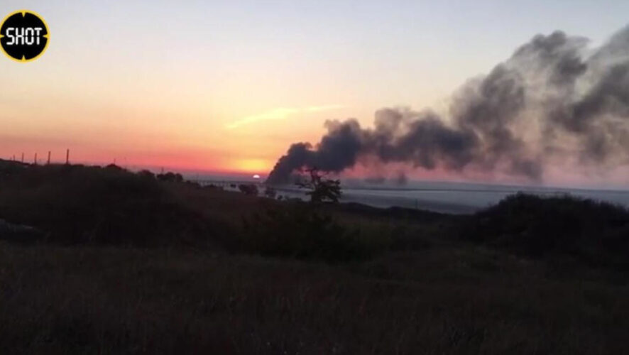 Это произошло из-за ЧП на Крымском мосту.