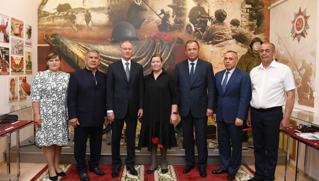 Они ознакомились с историей села и узнали о том