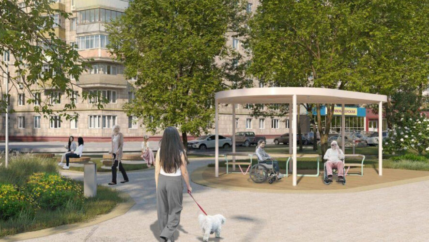 В проекте учли событийную площадь