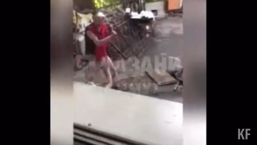 Очевидцы сняли